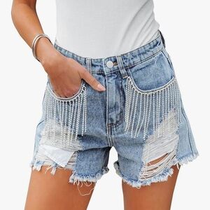 Diamond High Waisted Shorts